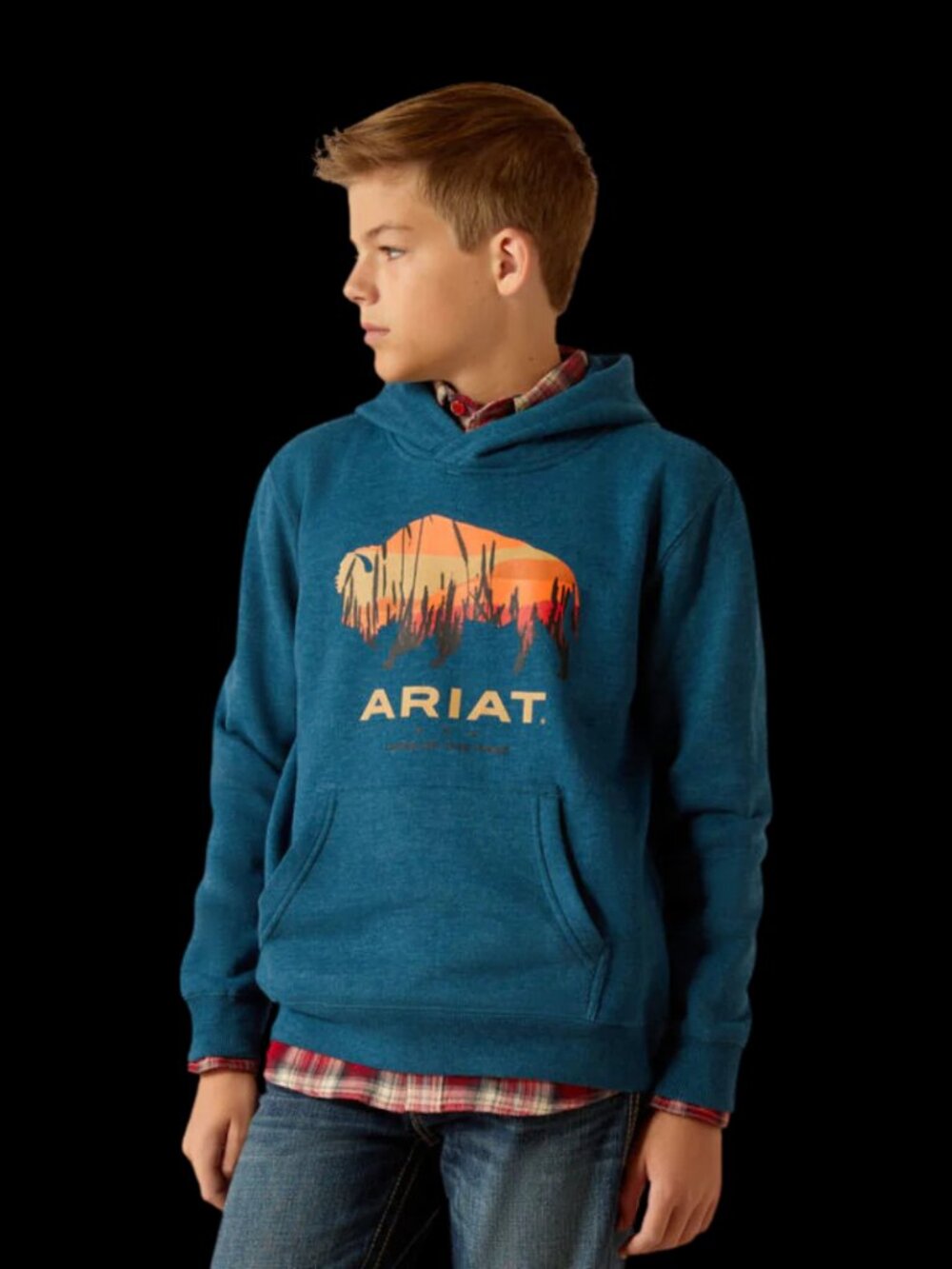 Ariat Boy’s Bison Plains Hoodie | NWT